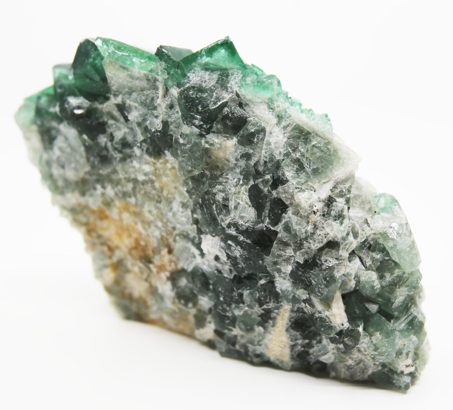 Glittery Large Cubic Fluorite Crystal