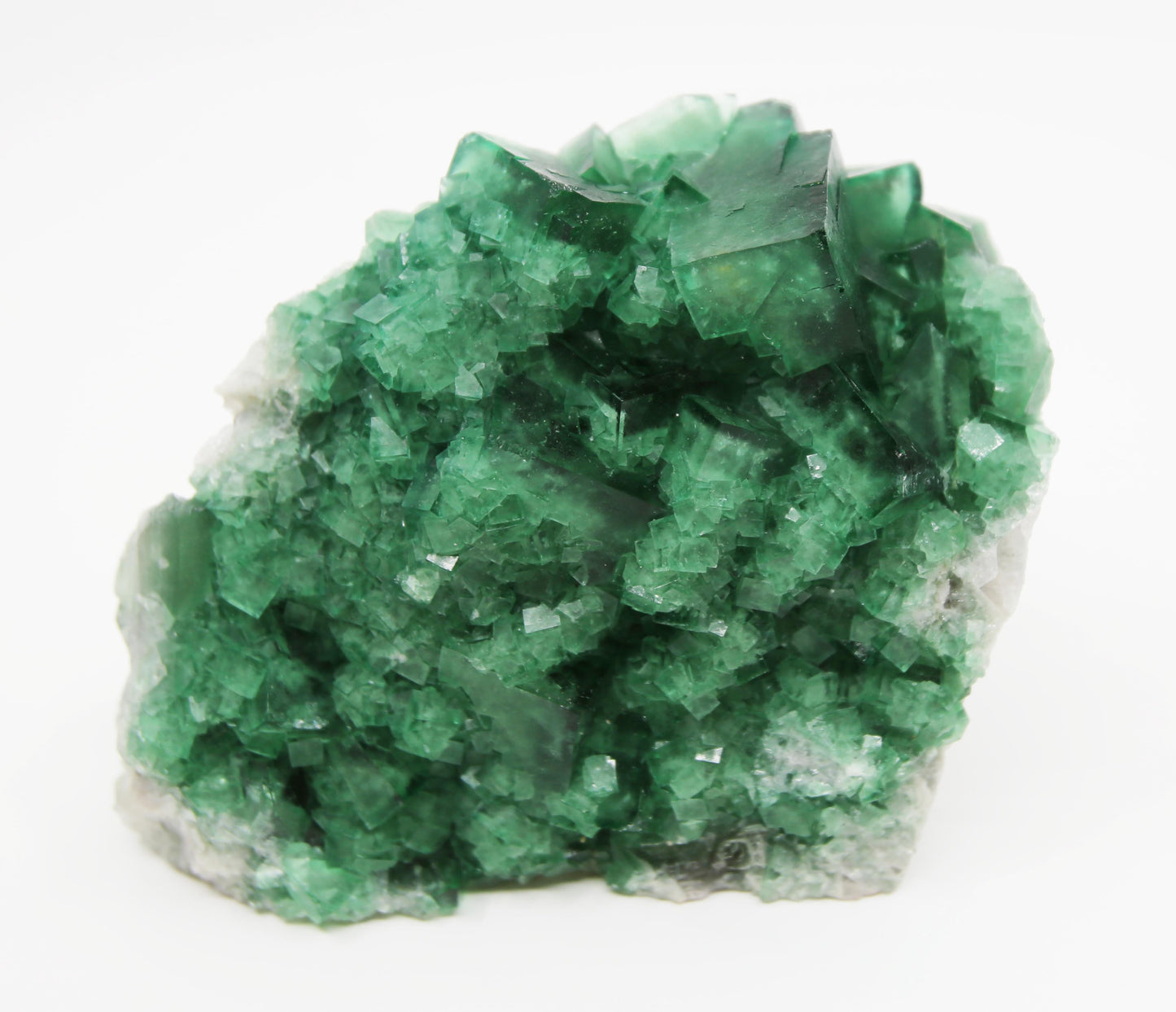 Glittery Large Cubic Fluorite Crystal