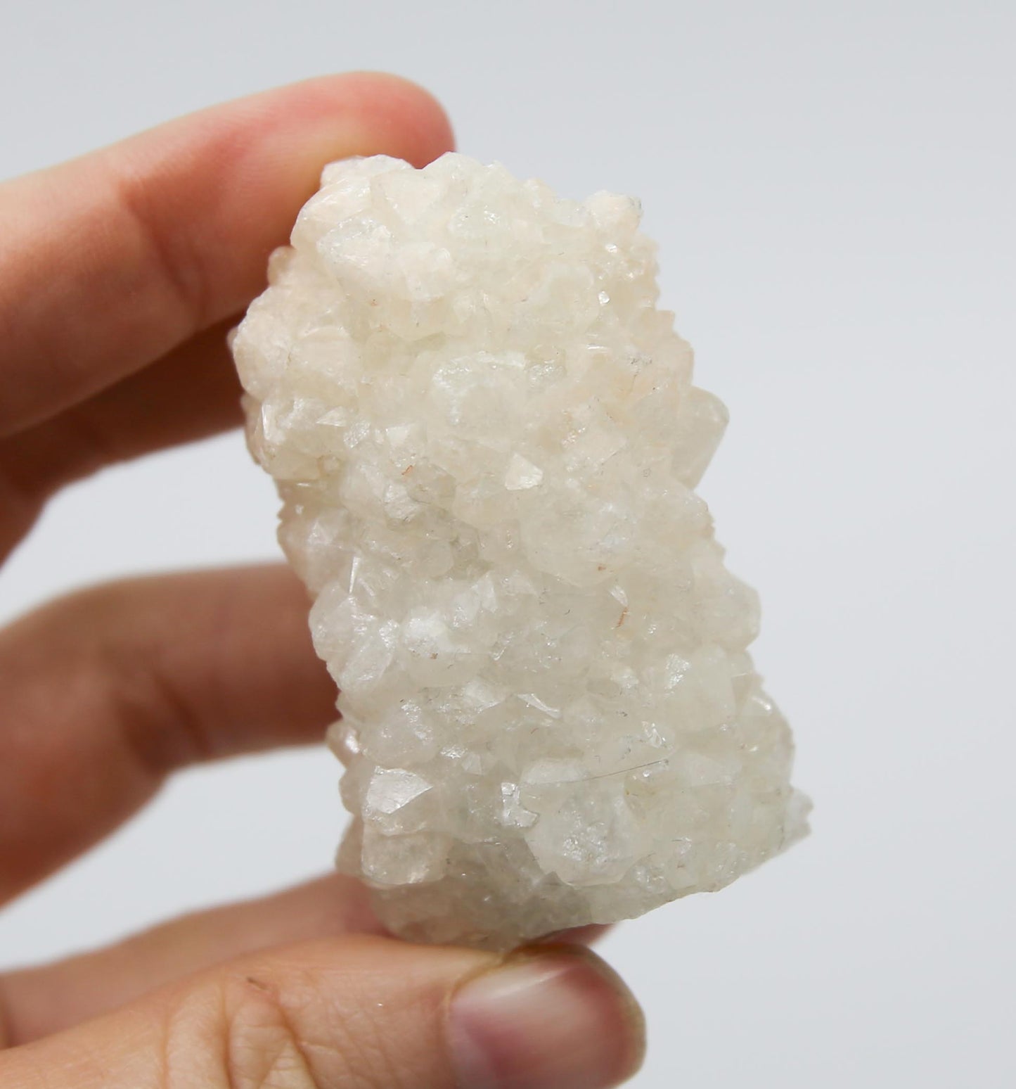 Druzy Plume Agate Stalactite