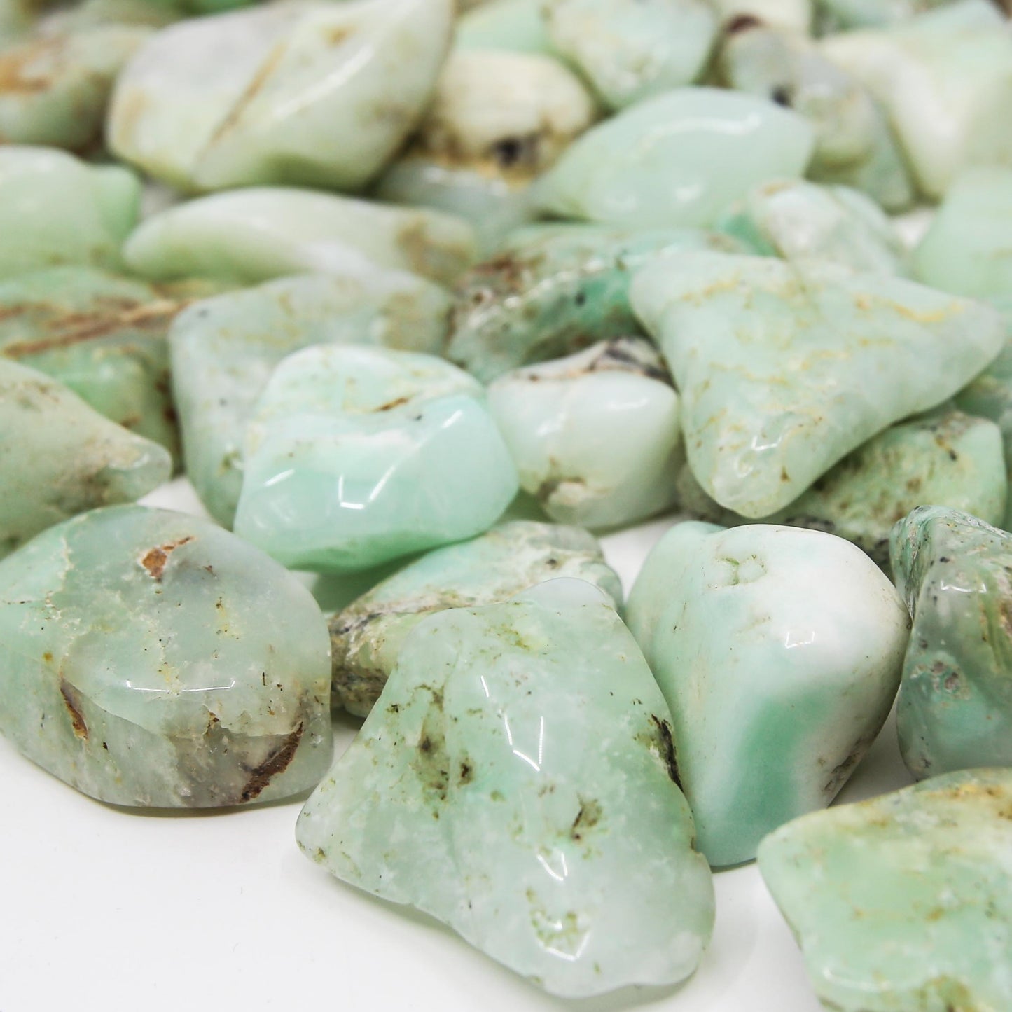 Chrysoprase Tumbles