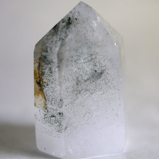 Clear Quartz with Chlorite Inclusions