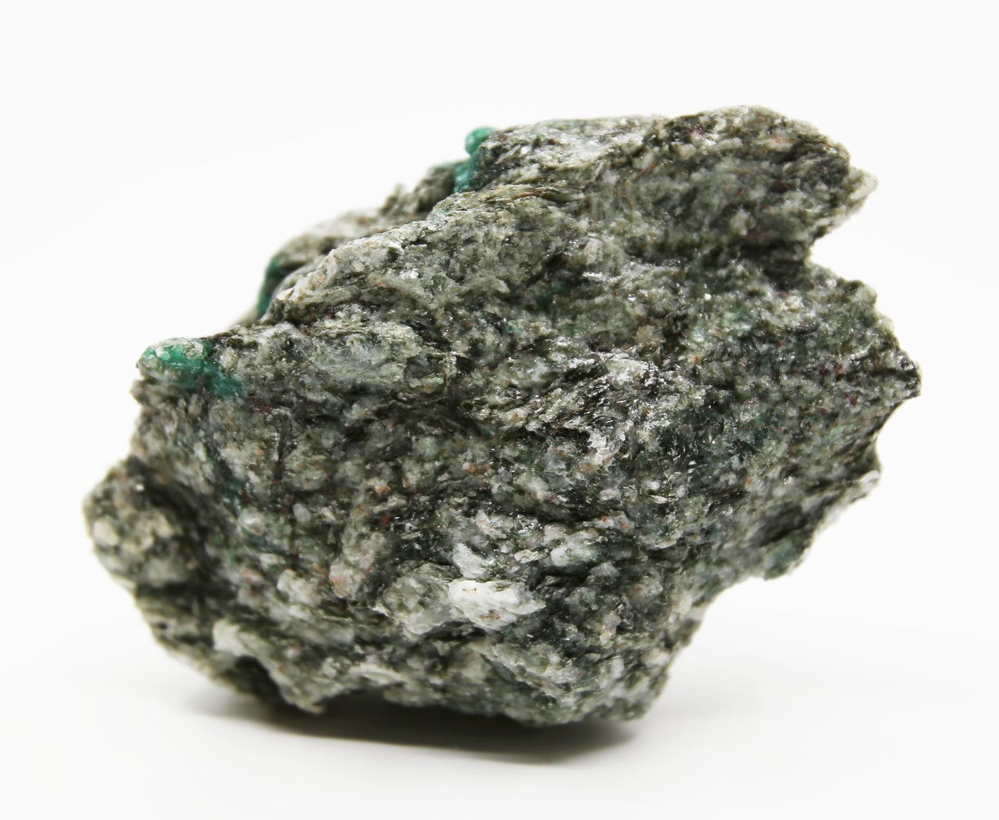 Natural Emerald in Quartz and Mica