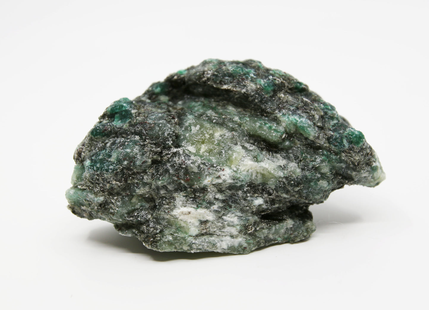 Emerald in Mica and Quartz