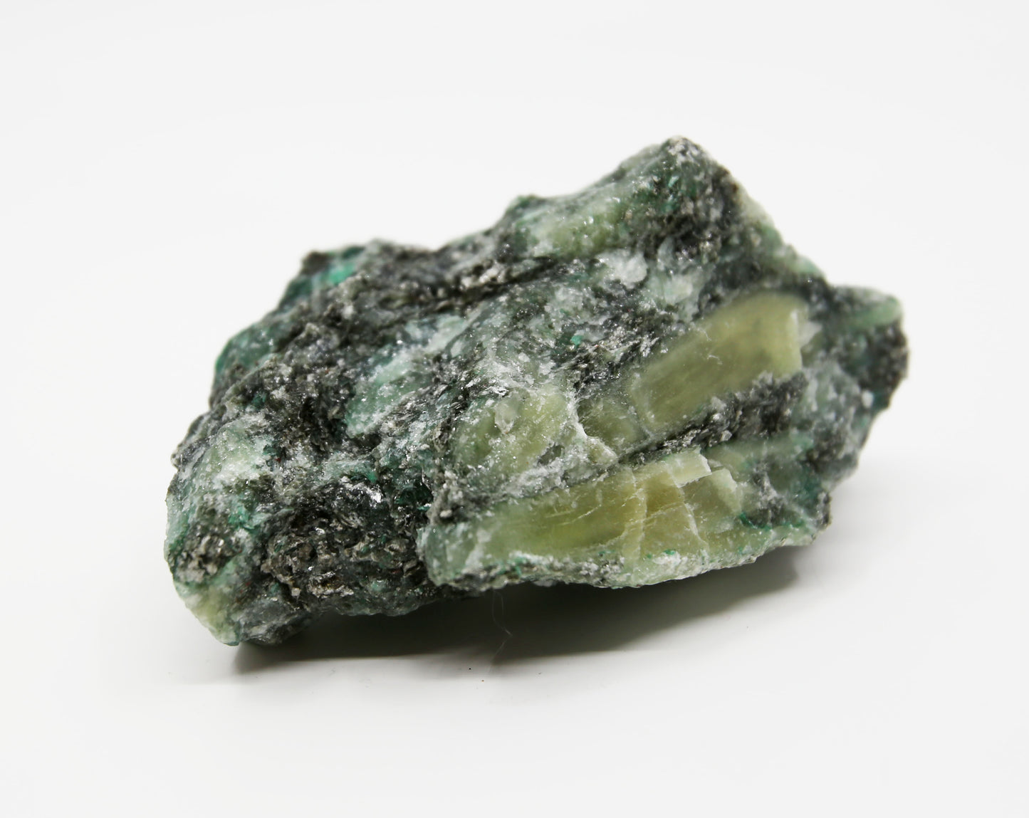 Emerald in Mica and Quartz