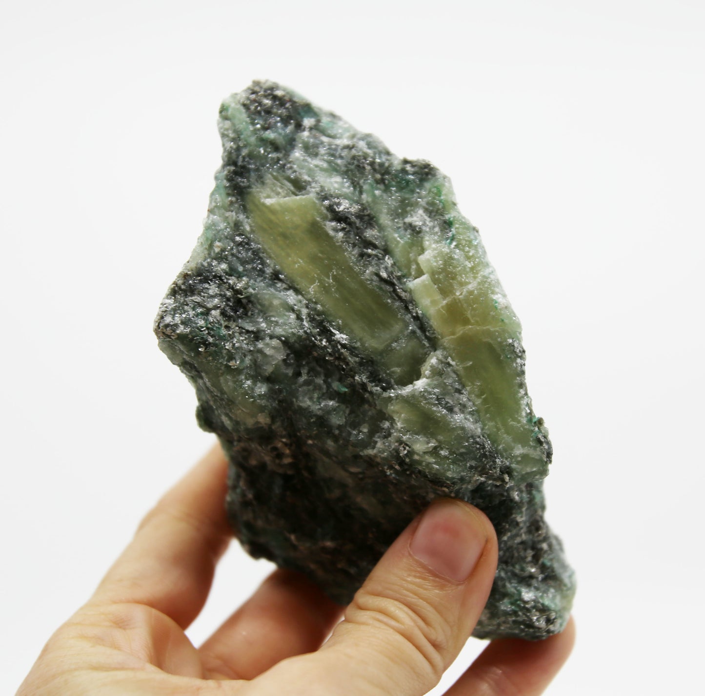 Emerald in Mica and Quartz