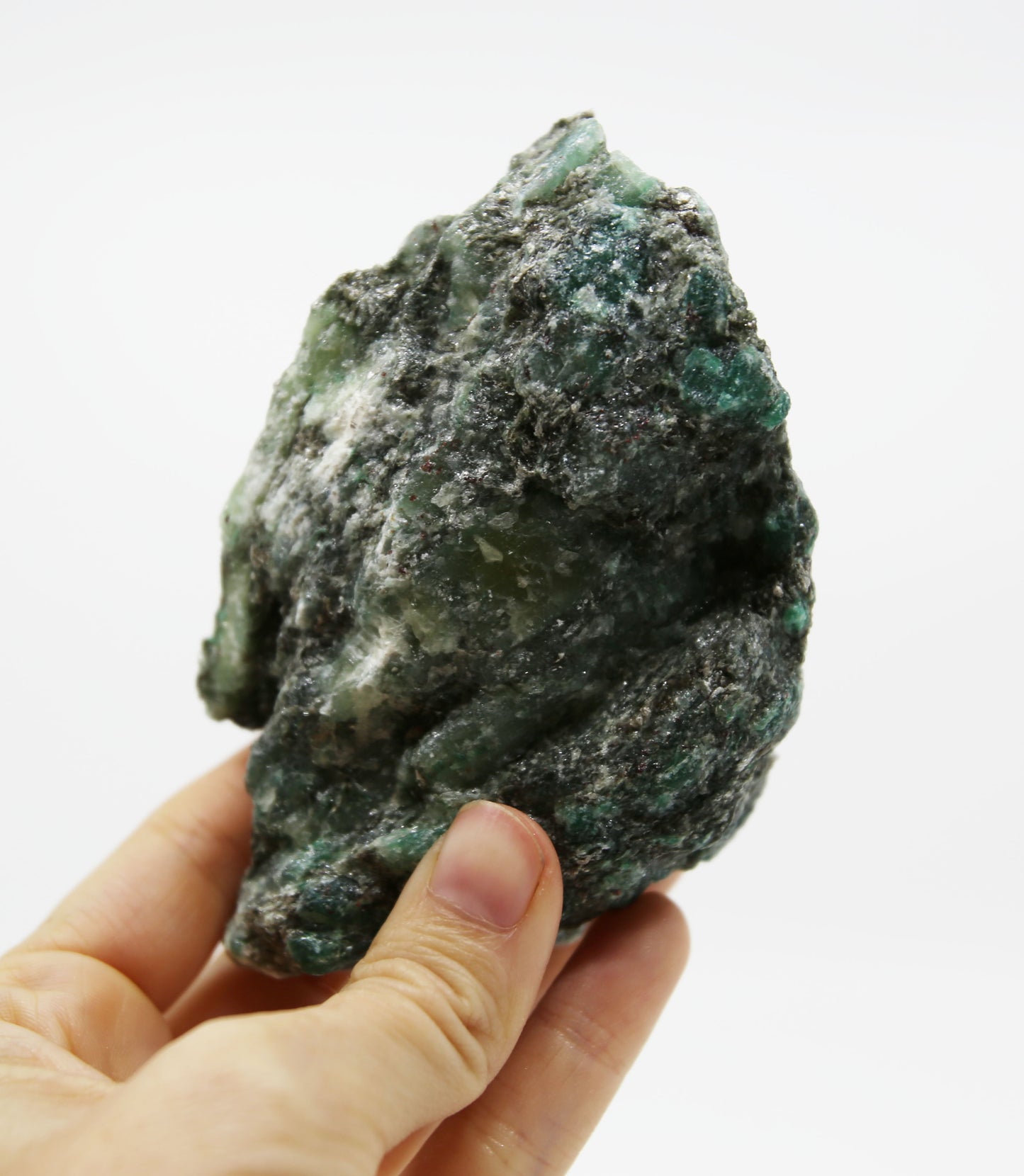 Emerald in Mica and Quartz
