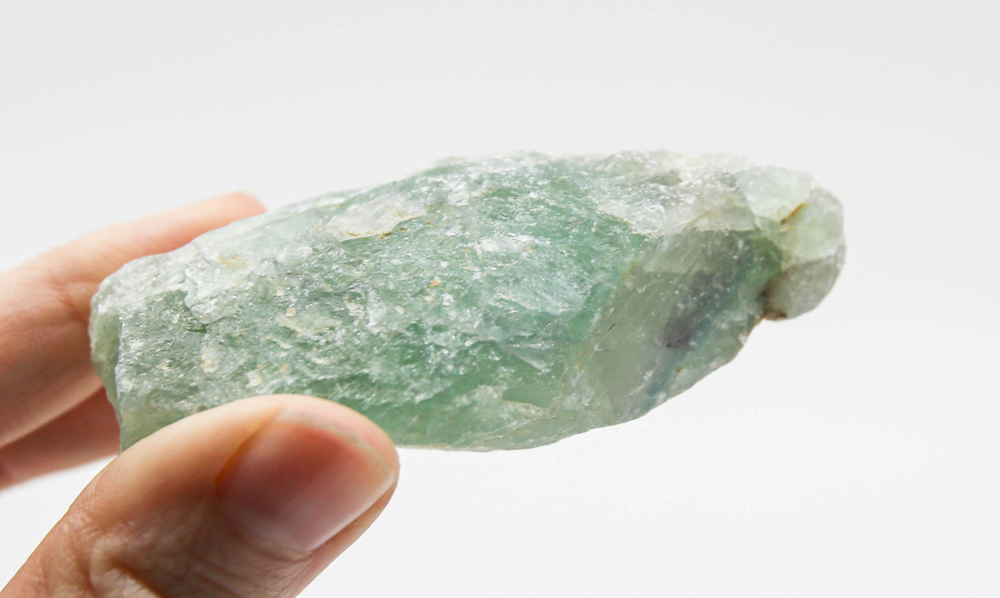 Natural Green Fluorite Crystal