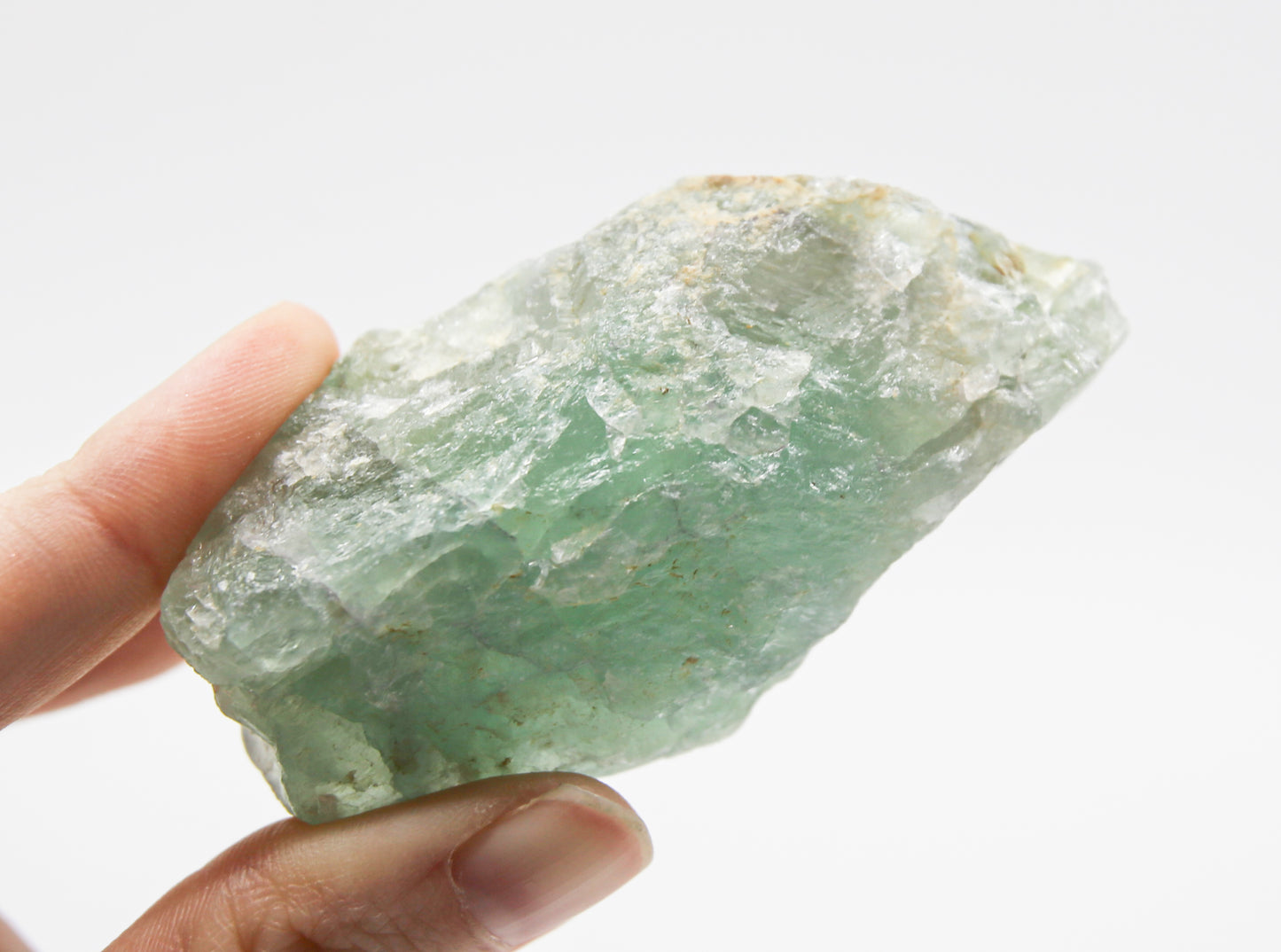 Natural Green Fluorite Crystal