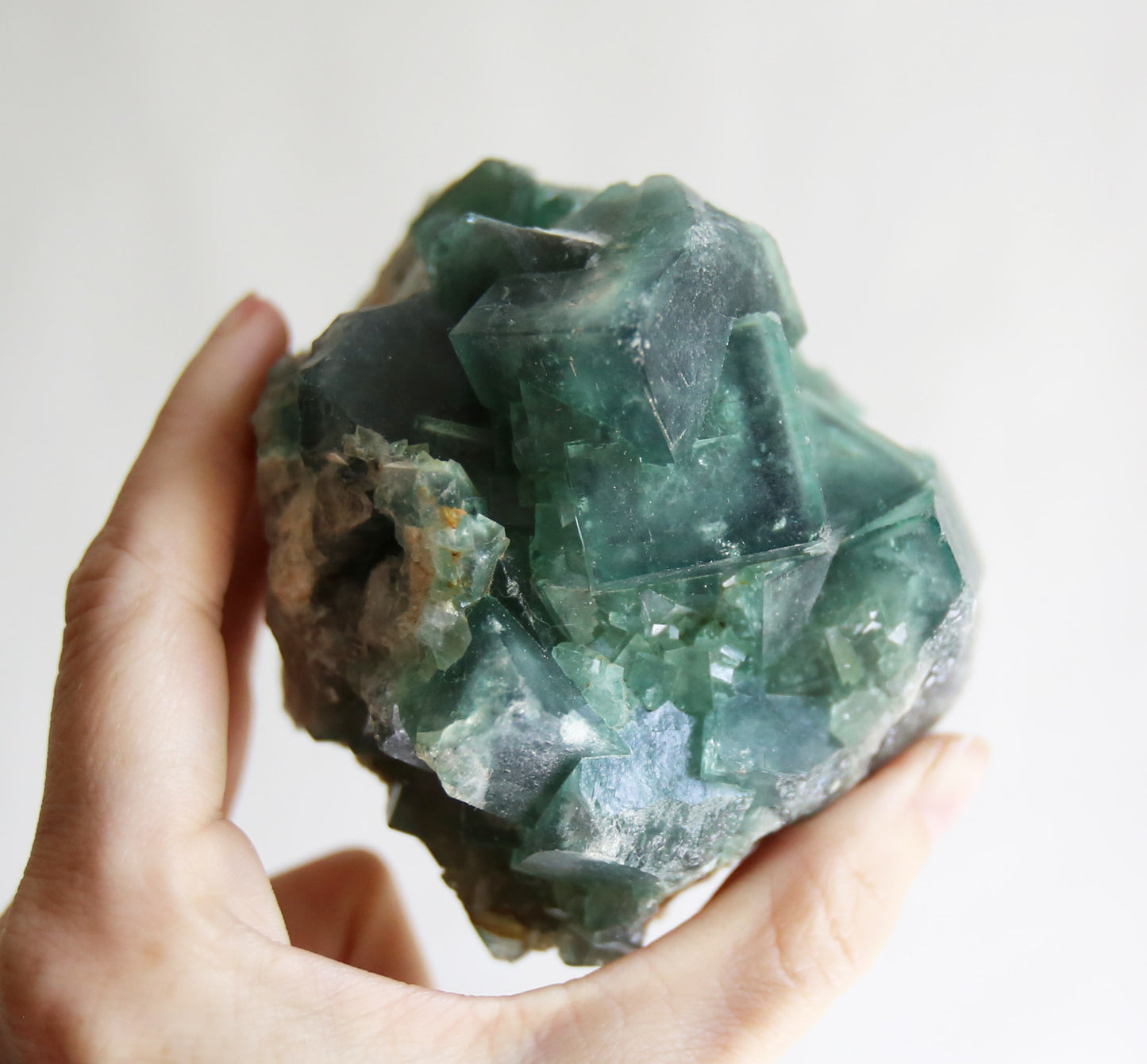 Cubic Fluorite Specimen, 688 grams