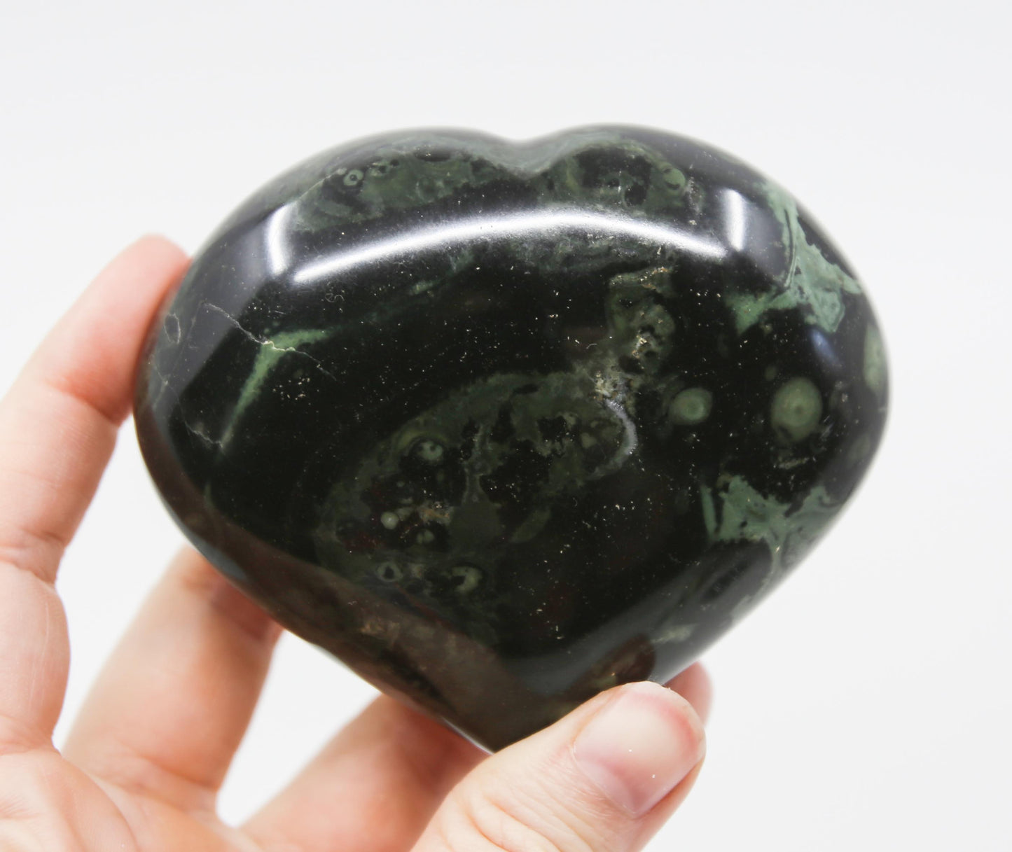 Kambaba Jasper Heart