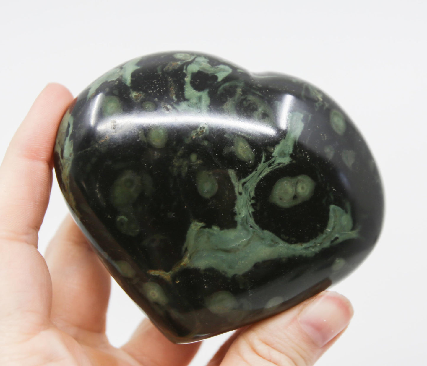Kambaba Jasper Heart