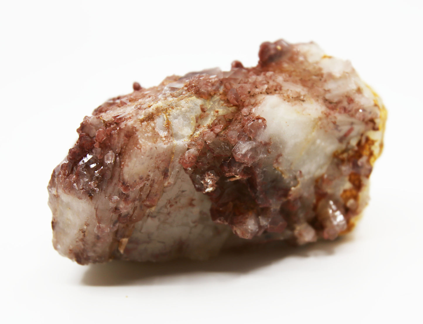 Natural Hematite Quartz Cluster