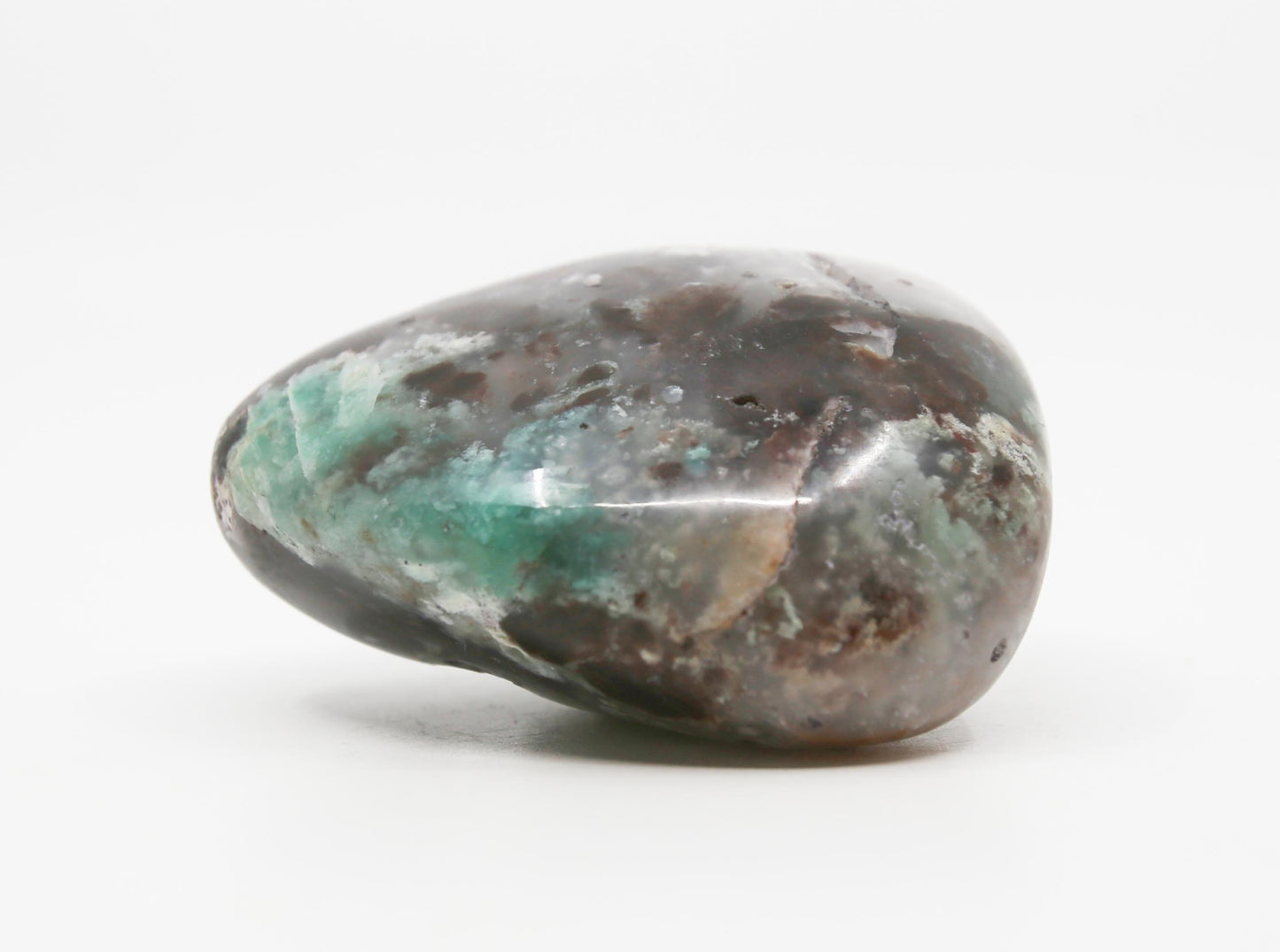 Large Mtorolite Chrome Chalcedony Palm Stone