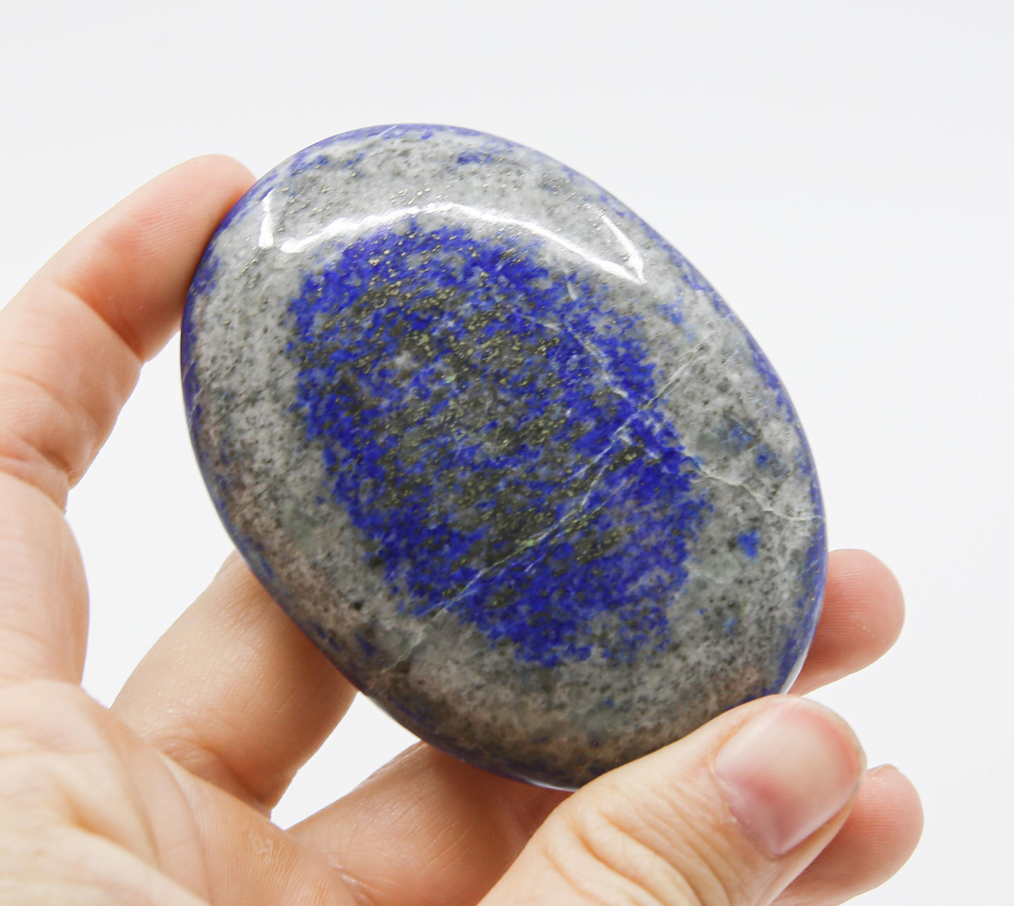 Lapis Lazuli Palm Stone