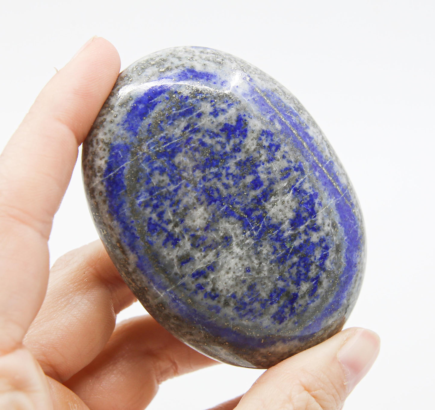 Lapis Lazuli Palm Stone