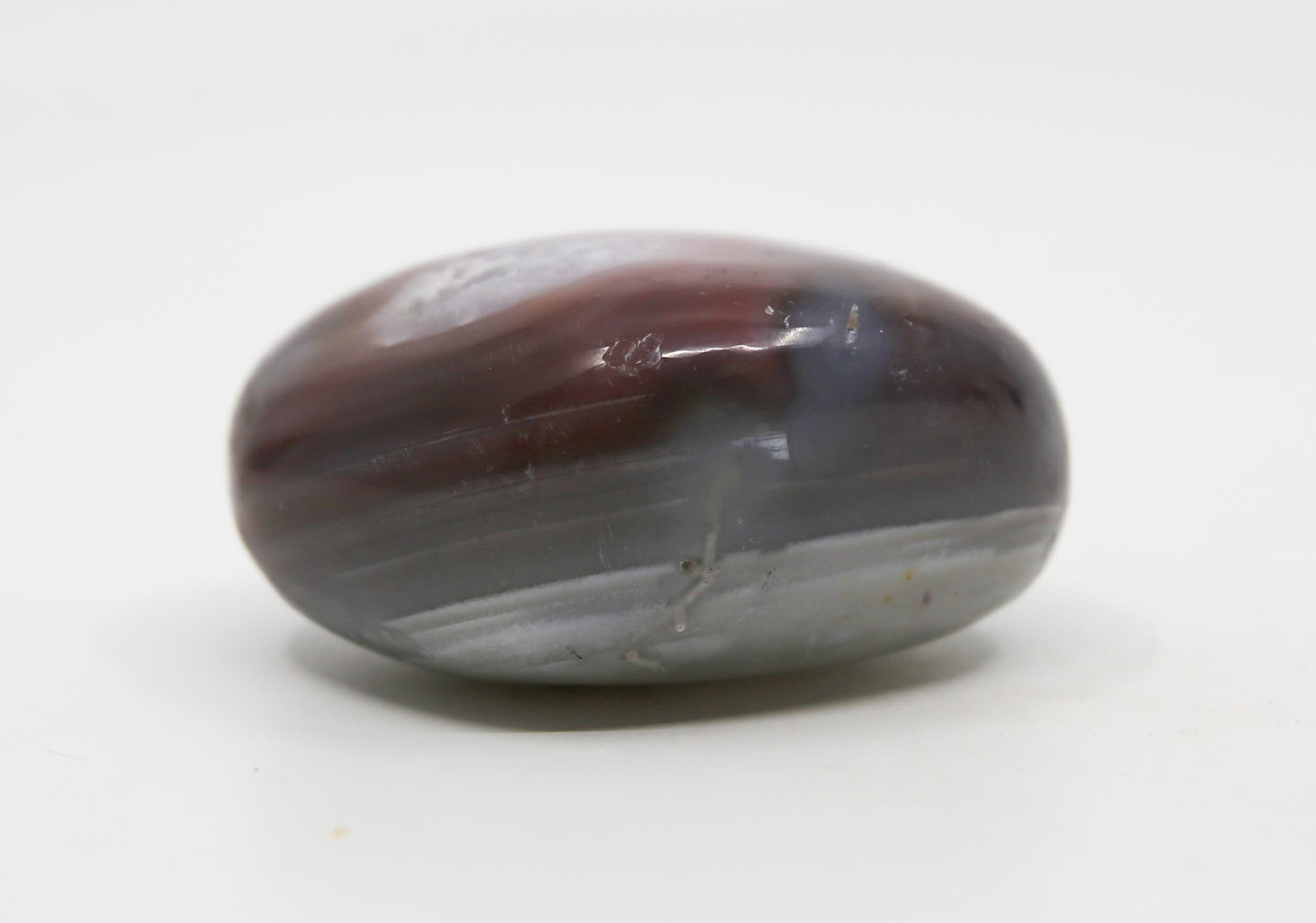 Druzy River Agate Palm Stone