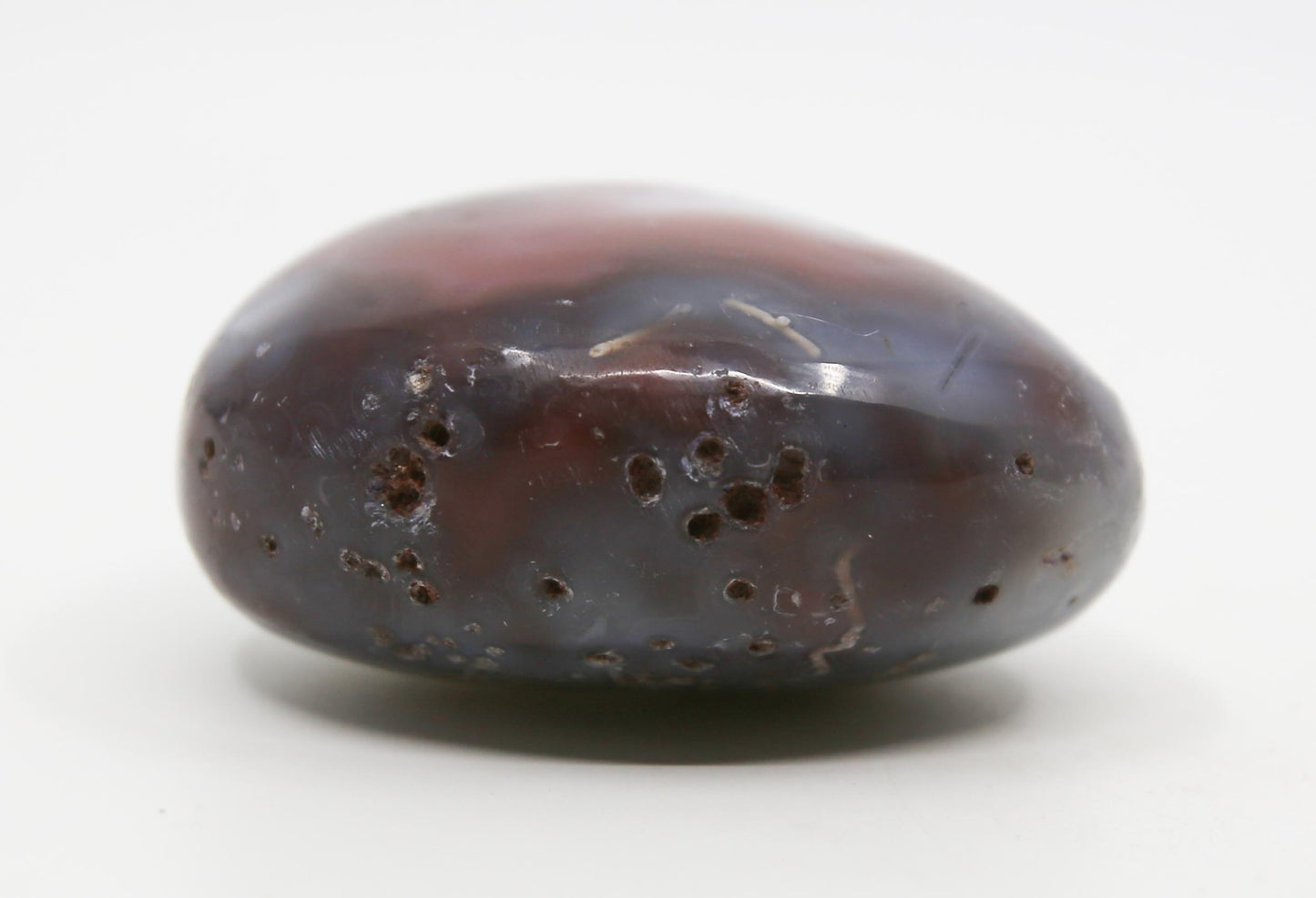 Druzy River Agate Palm Stone