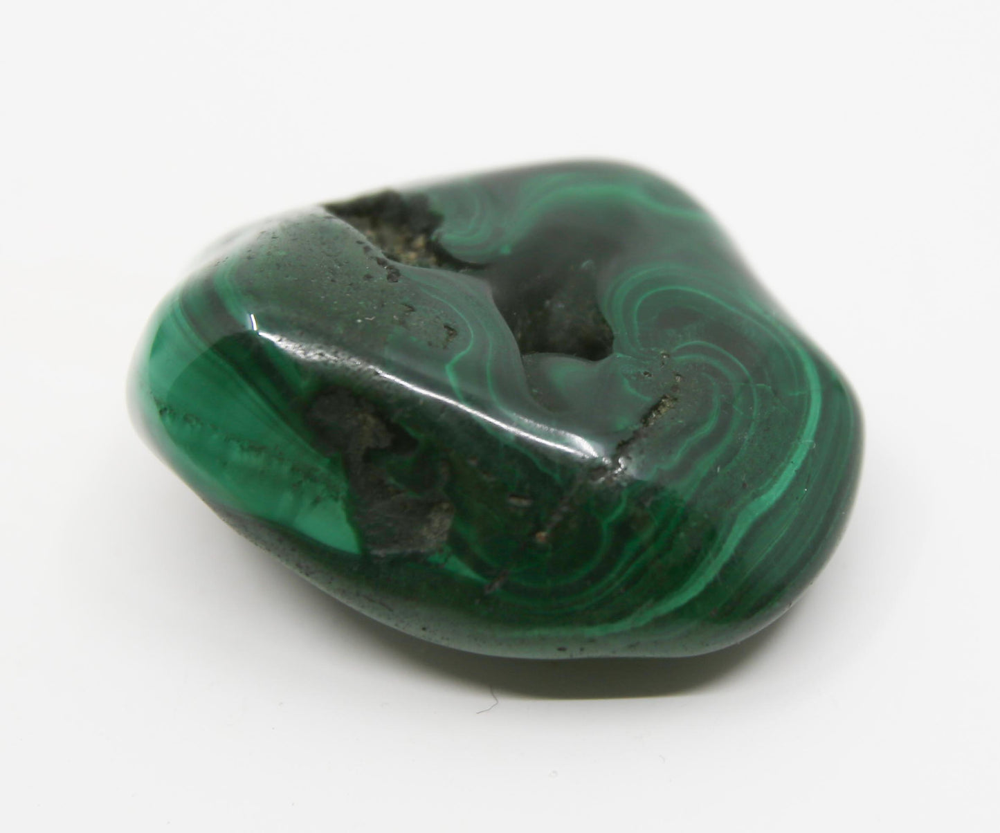 Malachite Palm Stone