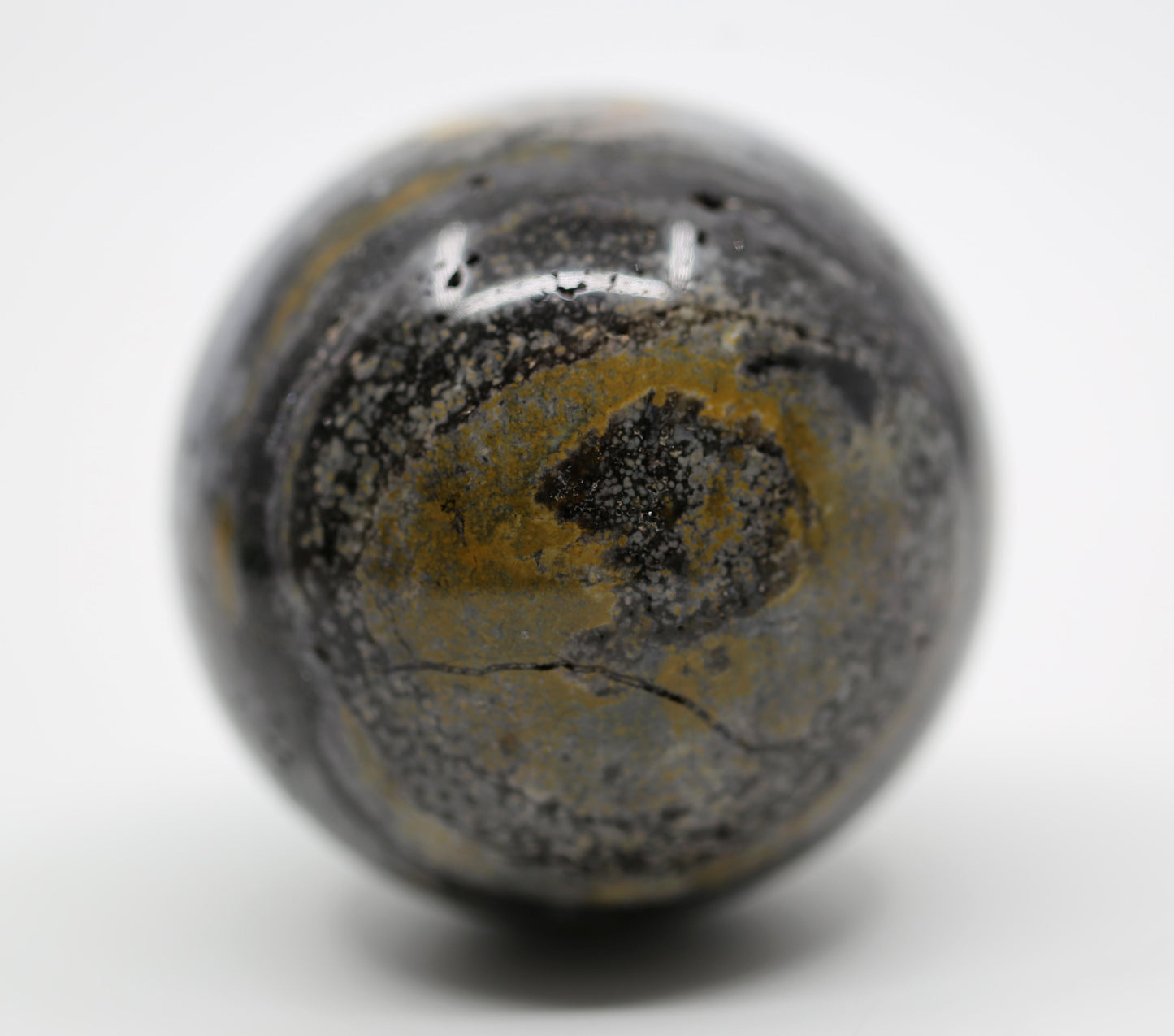 Glittery Ocean Jasper Sphere