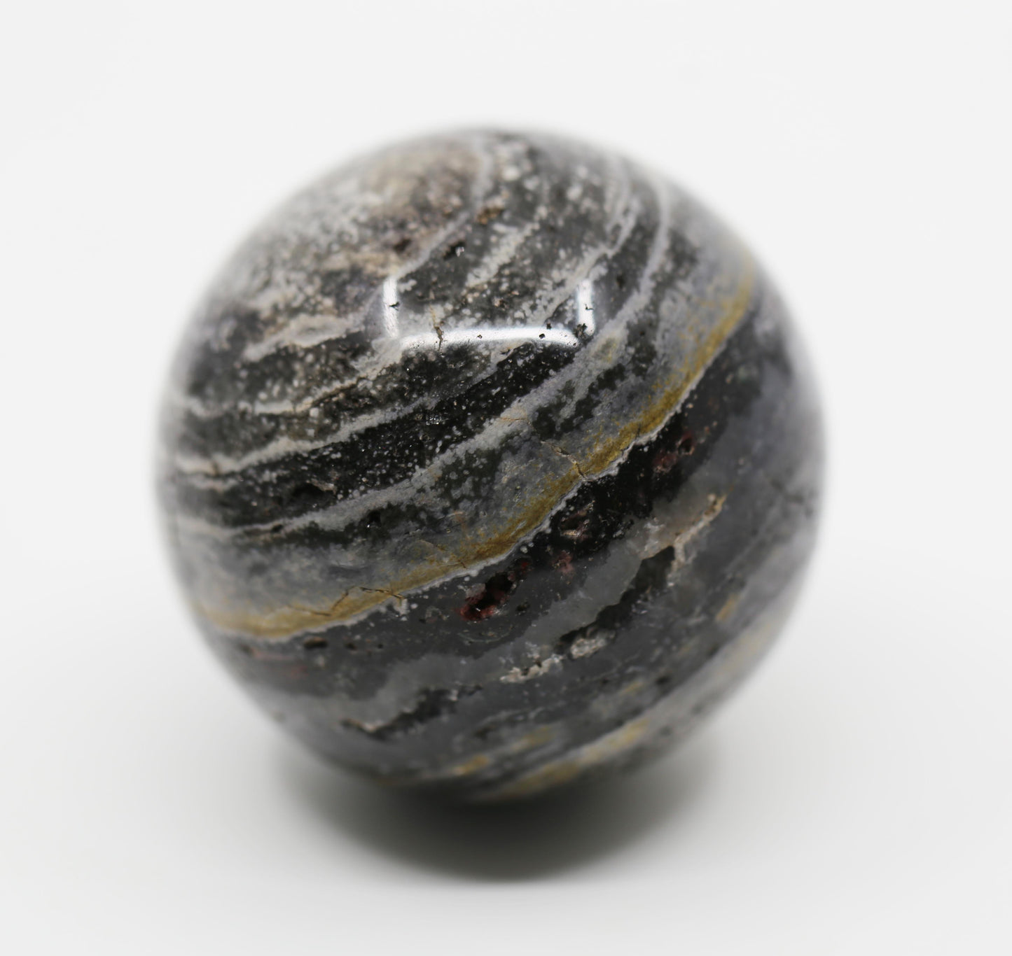 Glittery Ocean Jasper Sphere