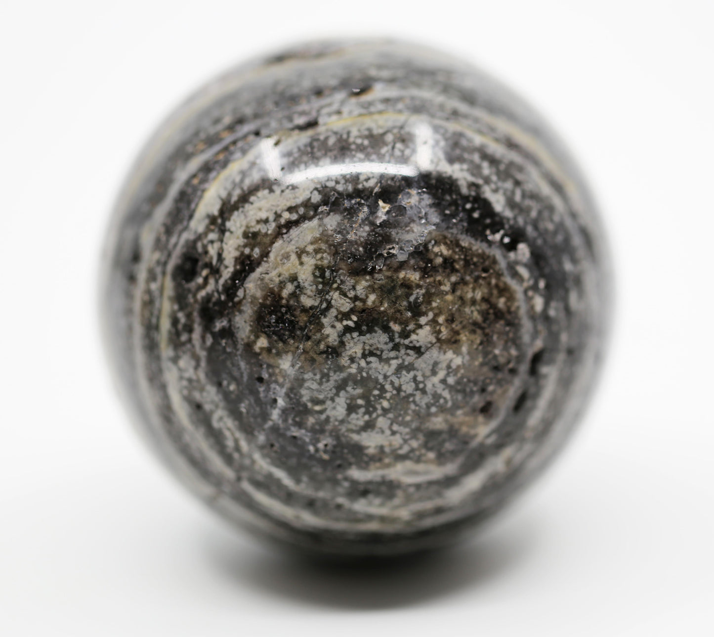 Glittery Ocean Jasper Sphere