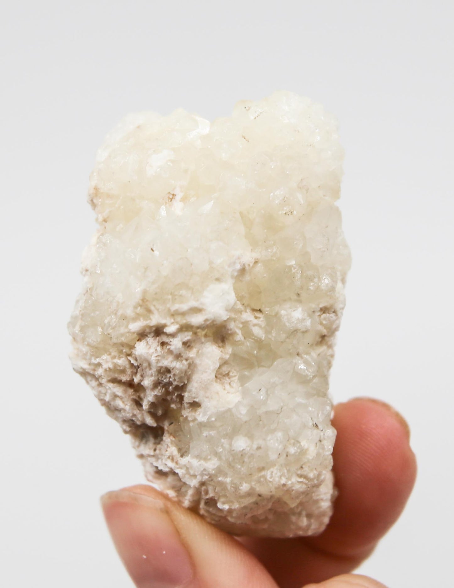 Druzy Plume Agate Stalactite