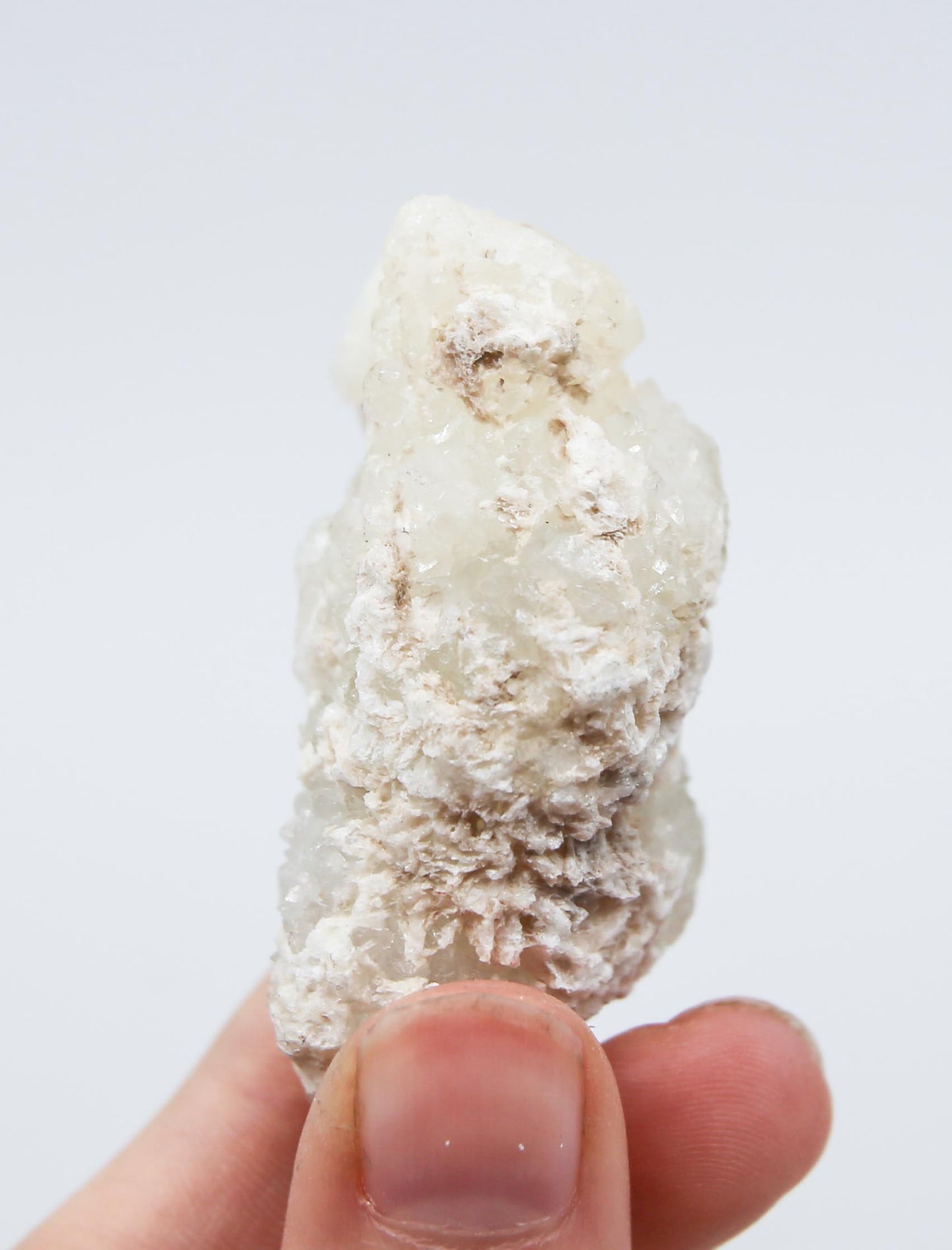 Druzy Plume Agate Stalactite