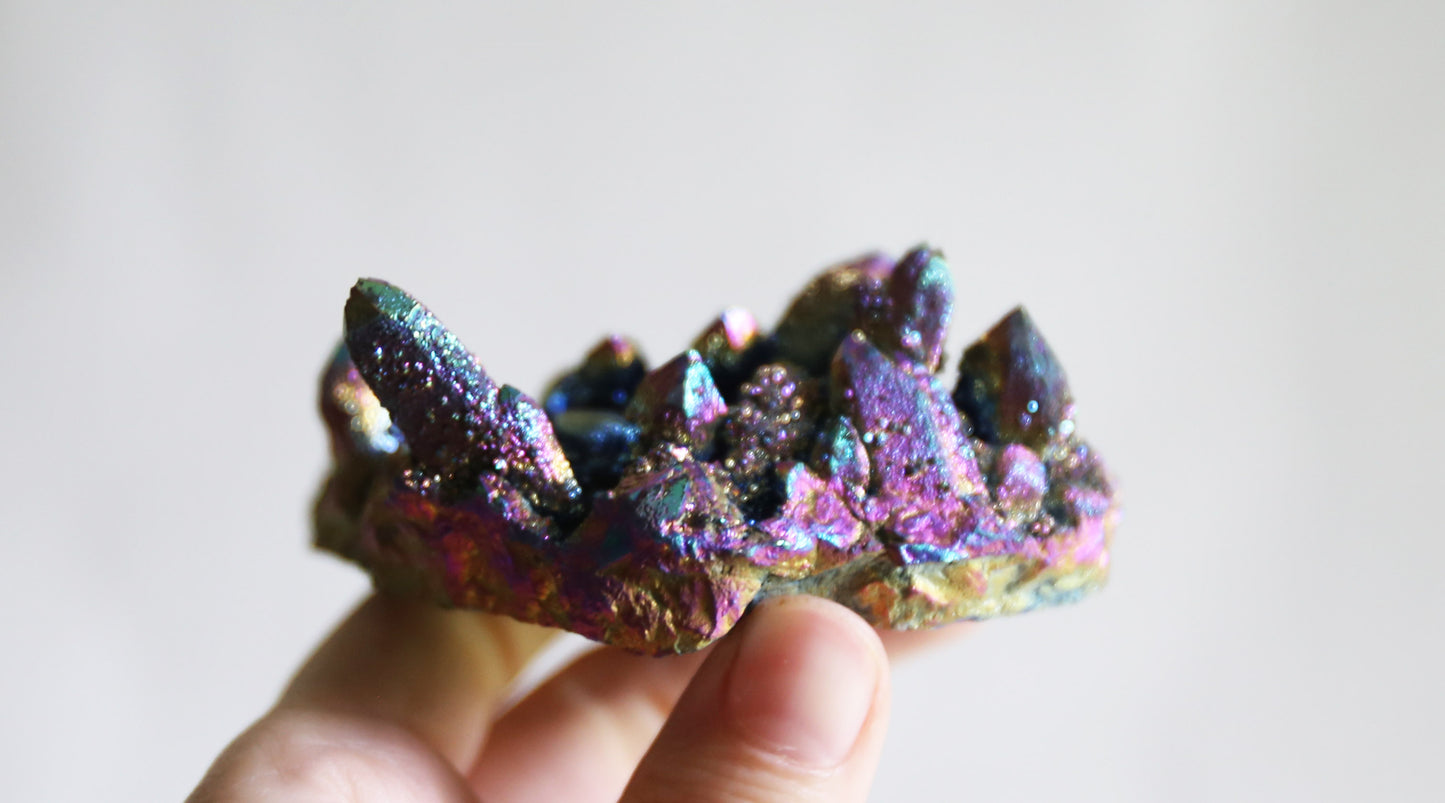 Rainbow Aura Spirit Cluster