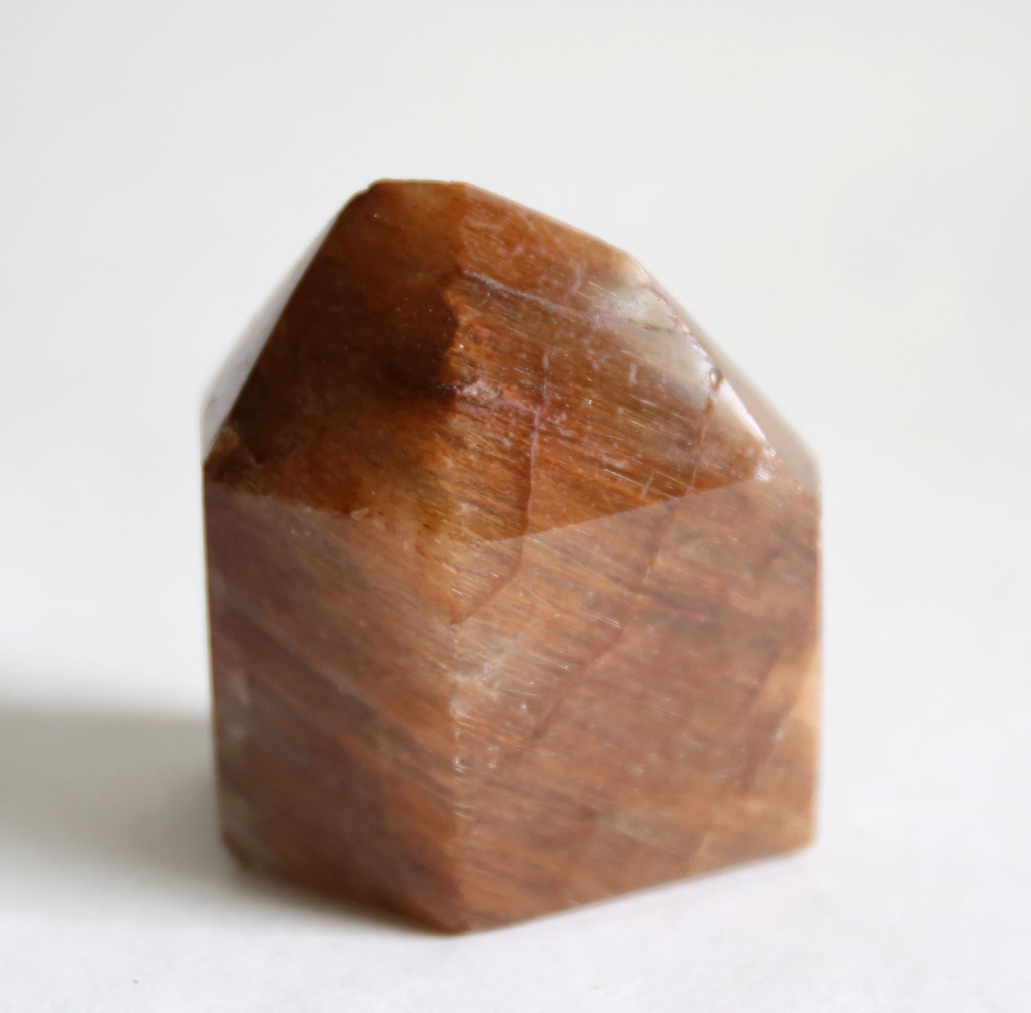 Rutilated Hematite Smoky Quartz Tower