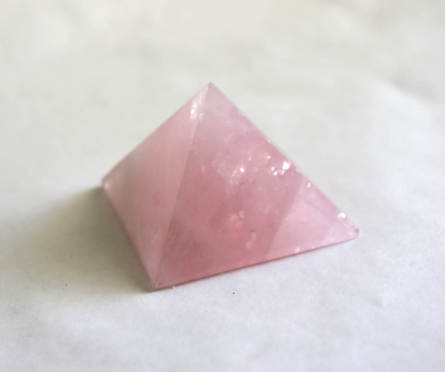 Large Rose Quartz Pyramid