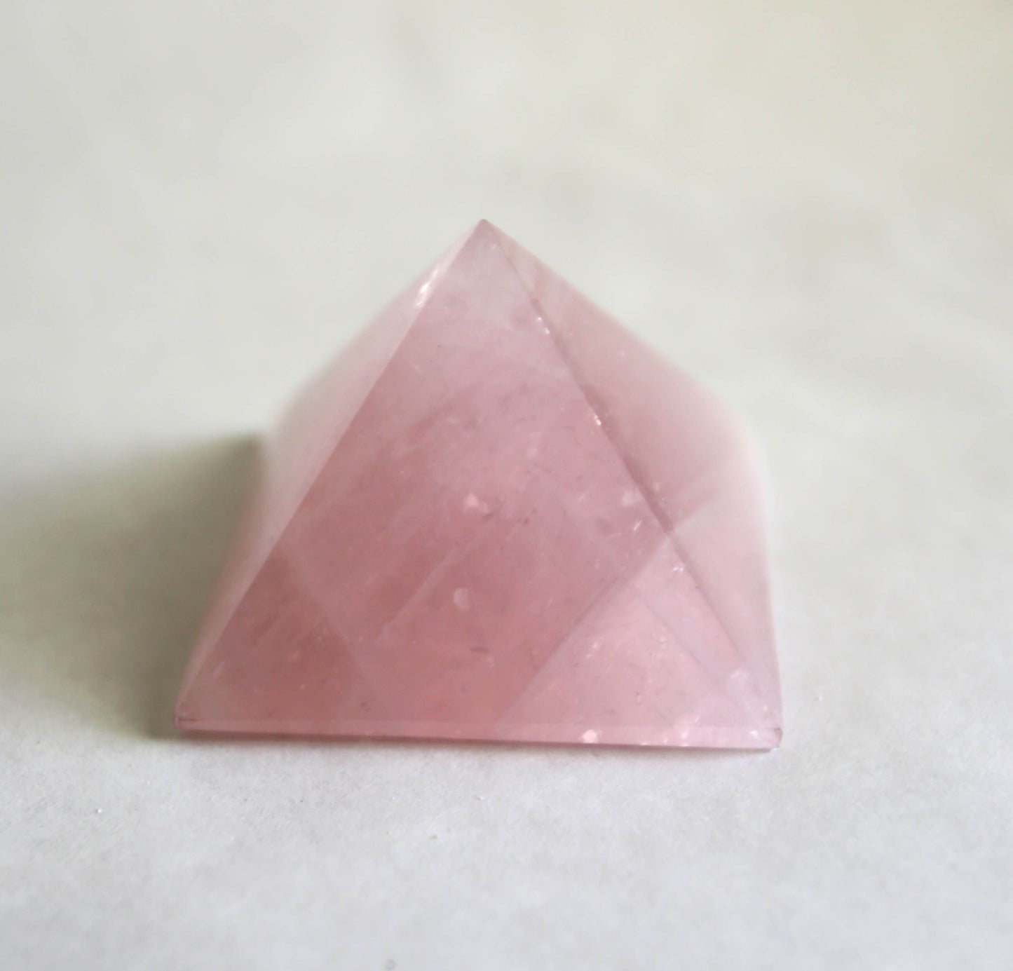 Large Rose Quartz Pyramid