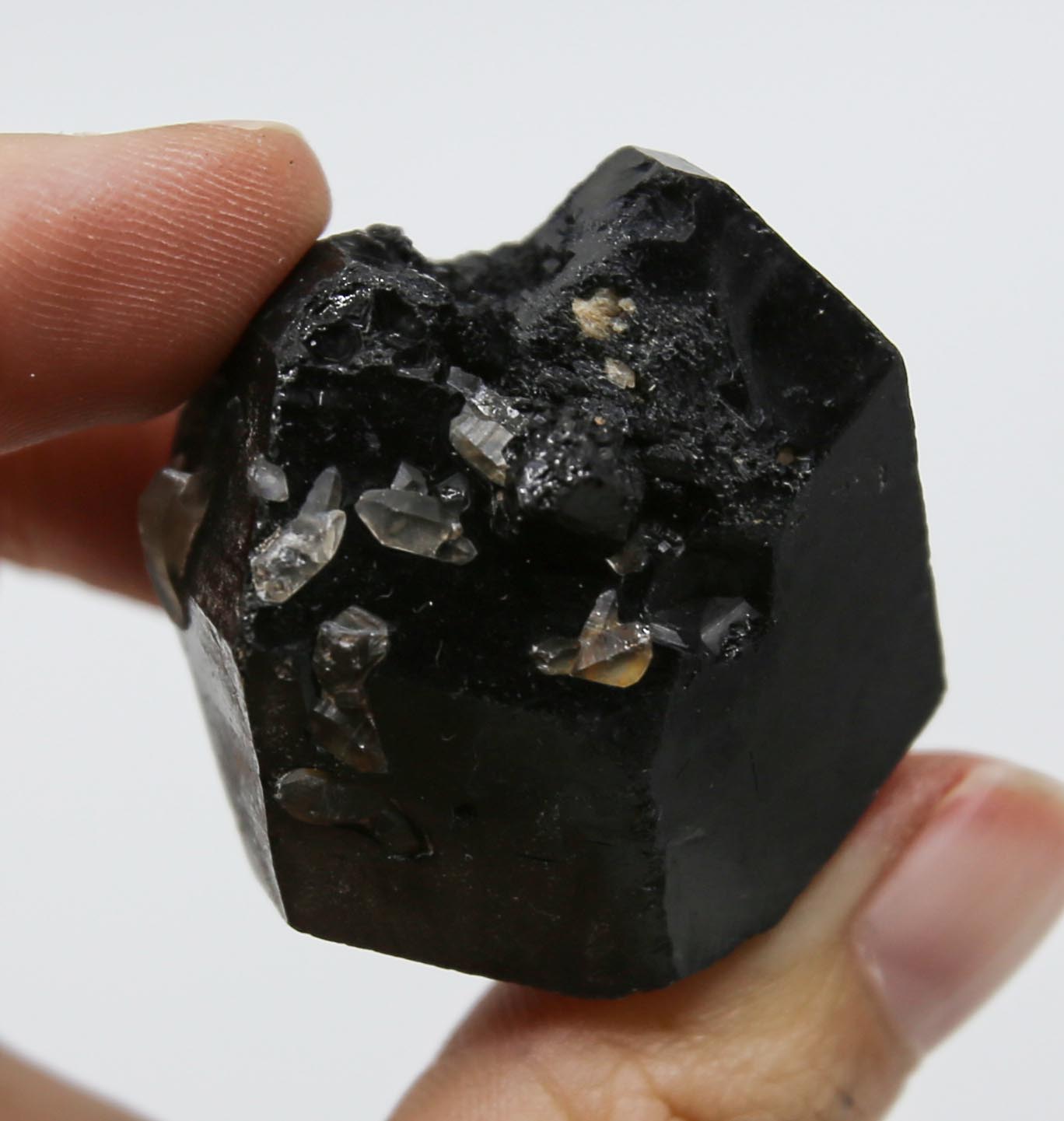 Natural Black Tourmaline Crystals