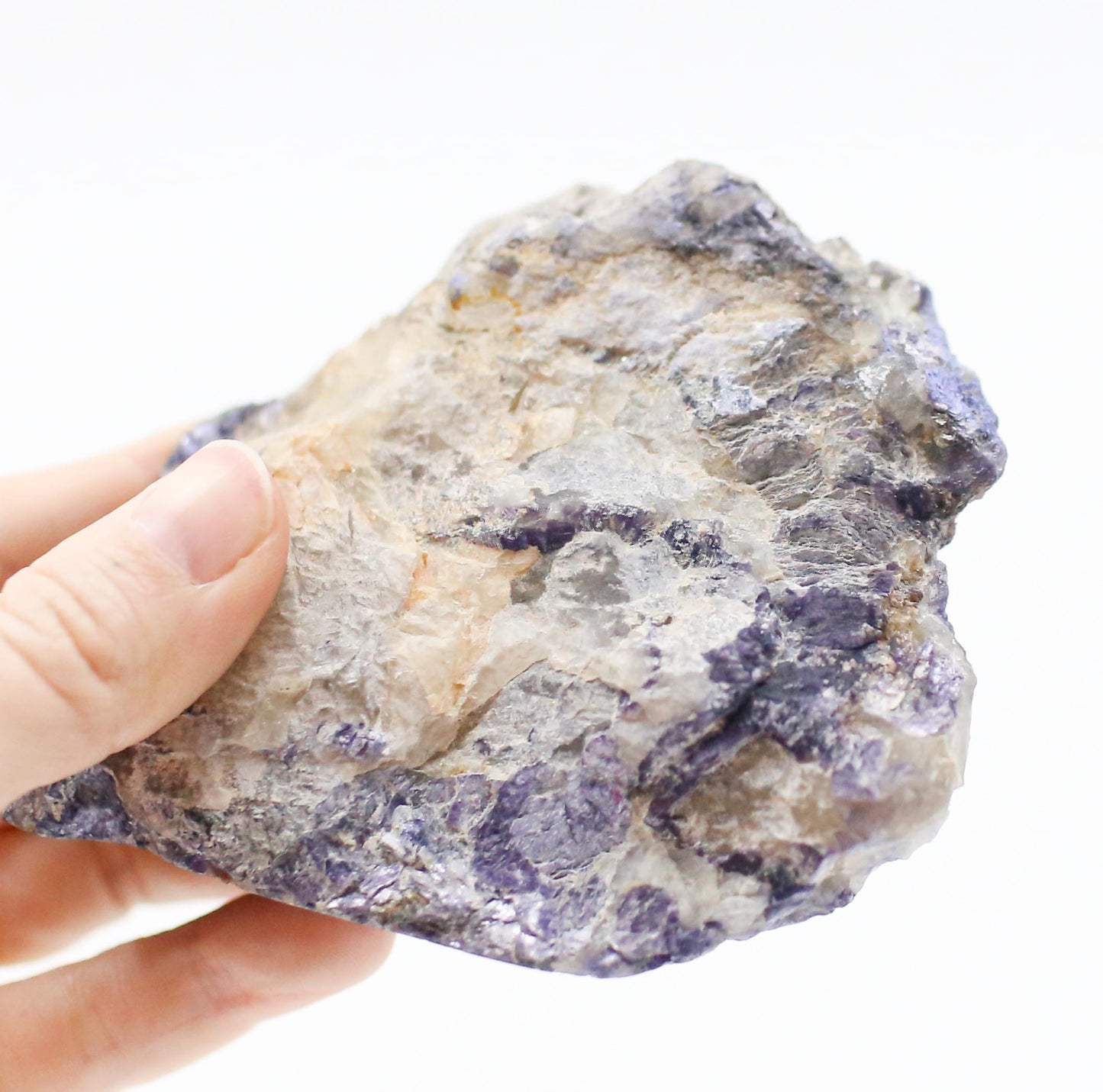 Silver Leaf Lepidolite Specimen