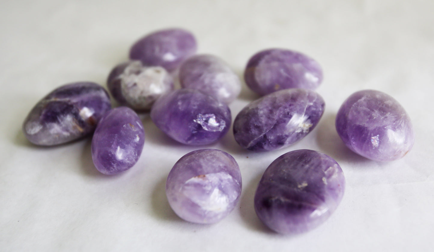 Amethyst Palm Stones