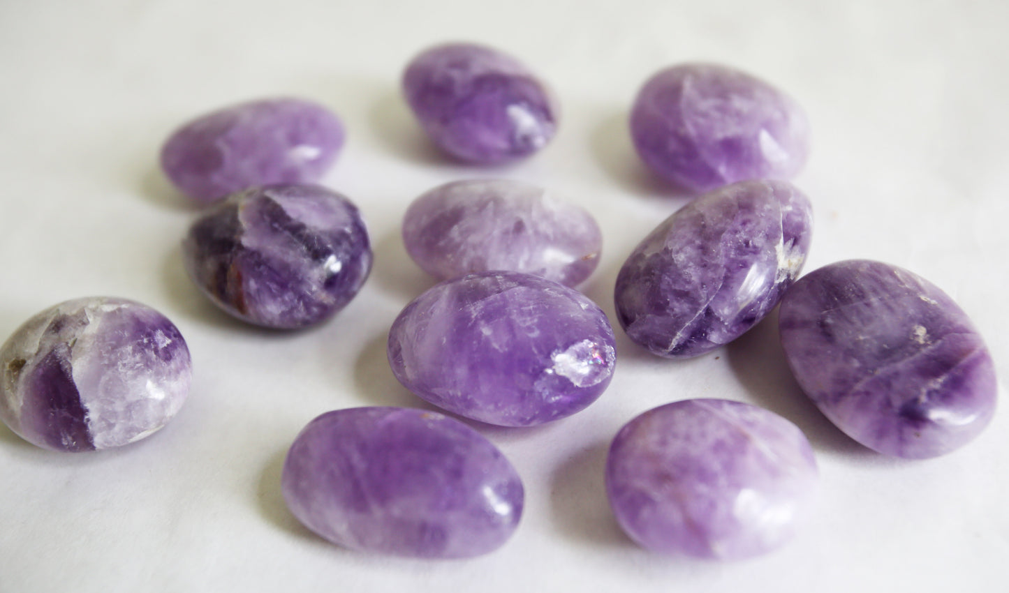 Amethyst Palm Stones