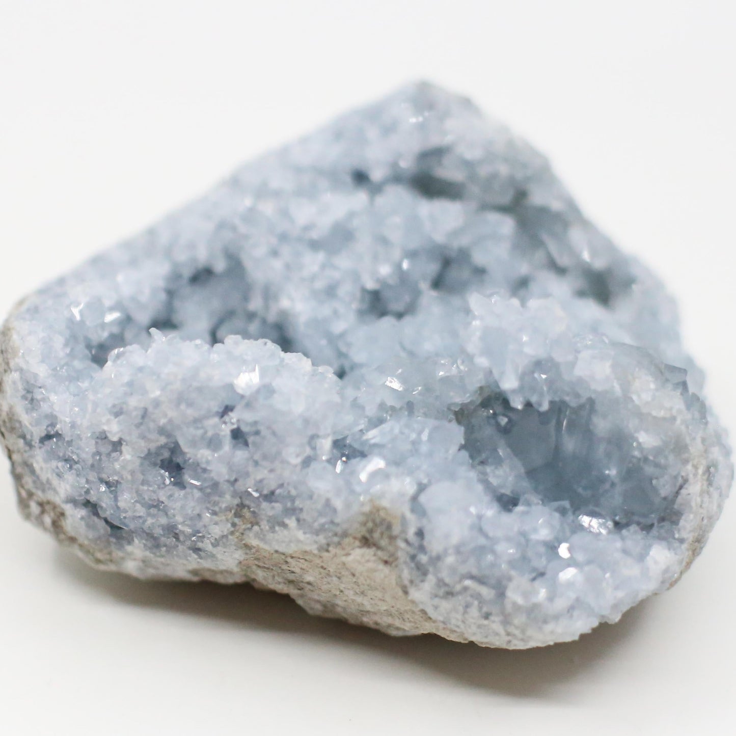 large druzy celestite mineral