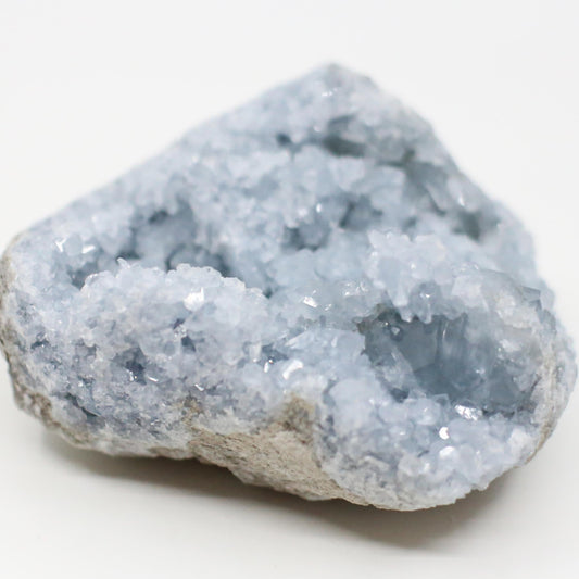 large druzy celestite mineral