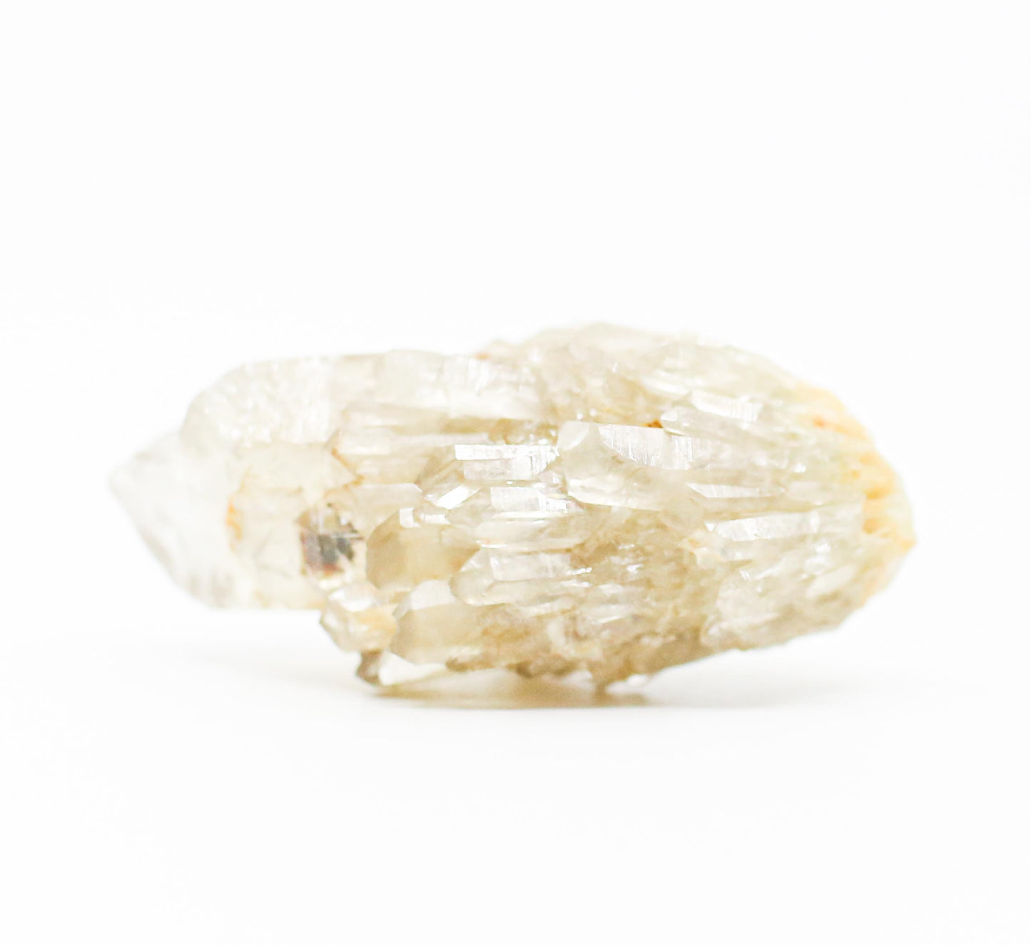 Natural Pale Citrine Cluster