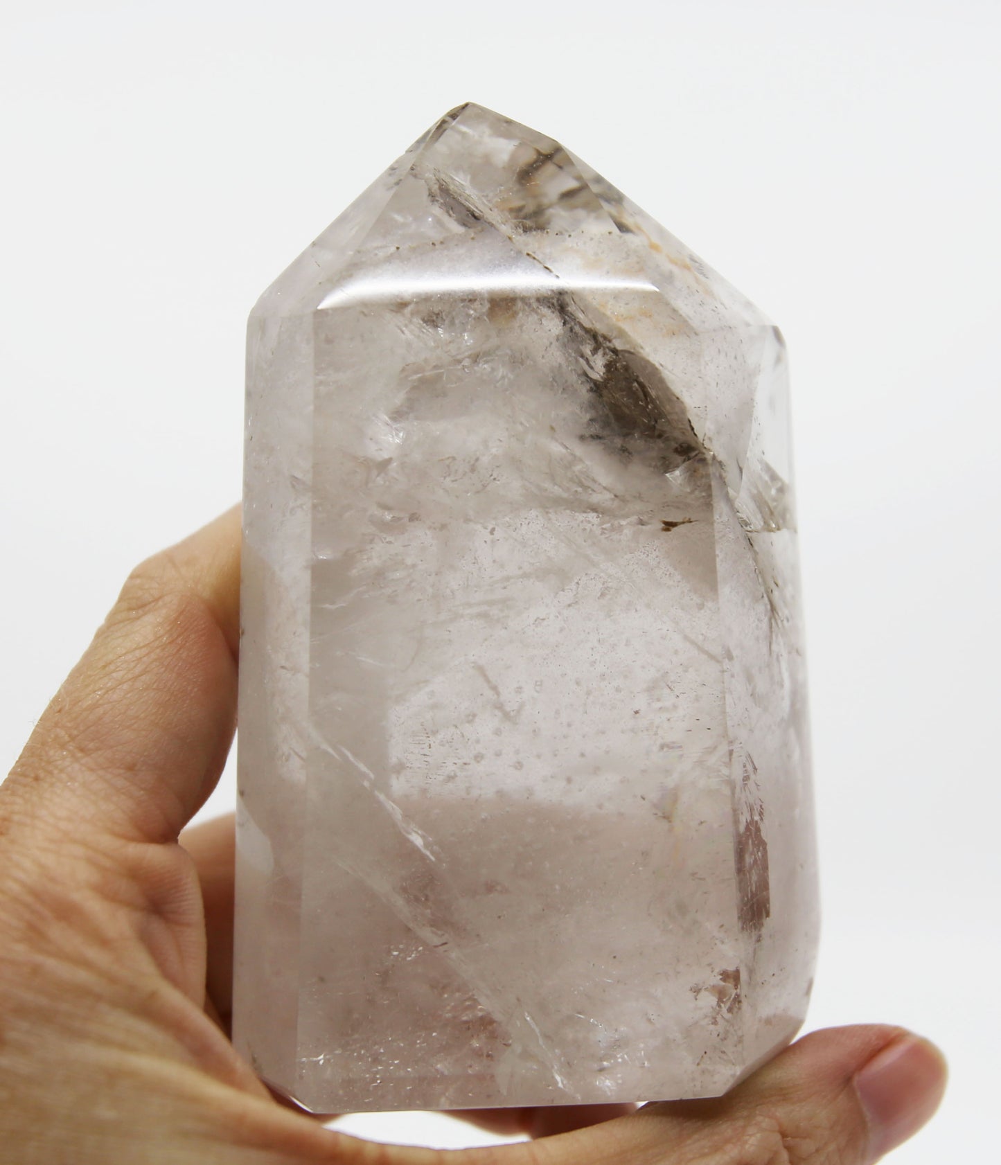 Veiled Quartz with Inclusions